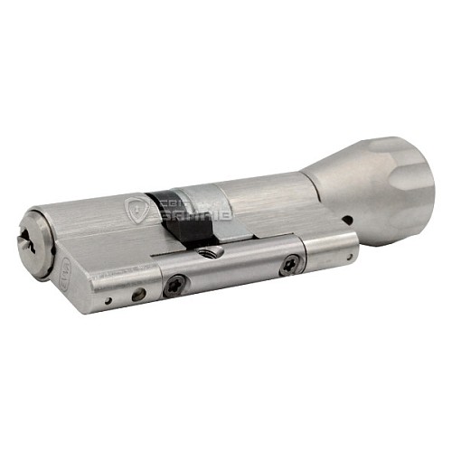 Цилиндр EVVA EPS 92T (41*51T) никель сатин - Фото №2