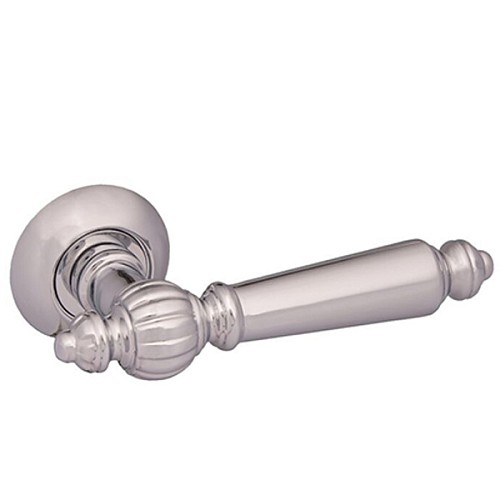 Ручки на розетте GAVROCHE Rhodium AL-A5 CP/CP хром/хром - Фото №4