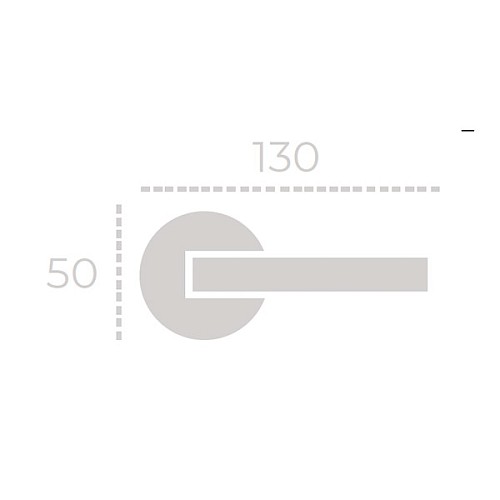 Ручки на розетте FADEX Antik 130V B09 античная бронза - Фото №2