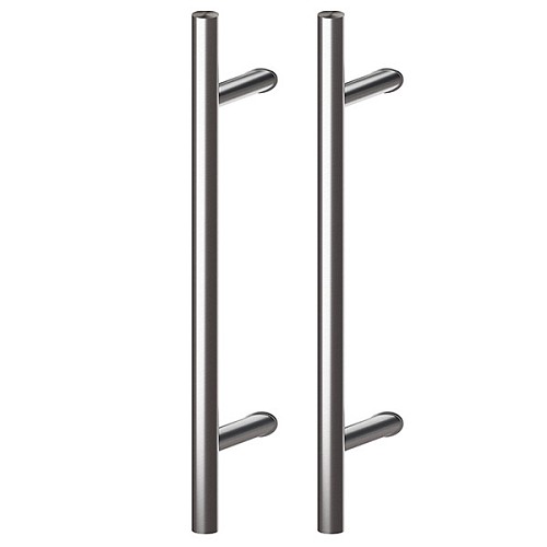 Ручки скобы WALA P45 1800/1300.45(комплект) труба 30 нержавеющая сталь М304 - Фото №1