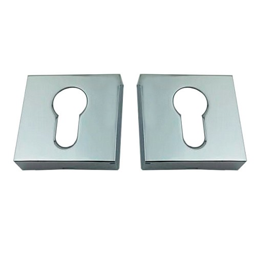 Накладки на серцевину FORME Fixa Squared C01 хром полірований