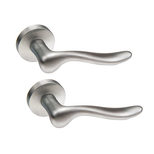 Ручки на розетте FORME Amalfi 118A C02 хром матовый - Фото №1