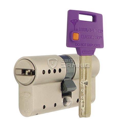 Цилиндр MUL-T-LOCK MTL400/Classic Pro MOD 105 (35*70) (модульный) никель сатин - Фото №1
