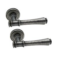 Ручки на розетте FADEX Tako 245V N10 античное железо