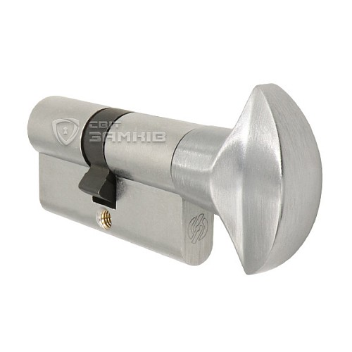 Циліндр SECUREMME K2 70T (30*40T) матовий хром - Фото №2