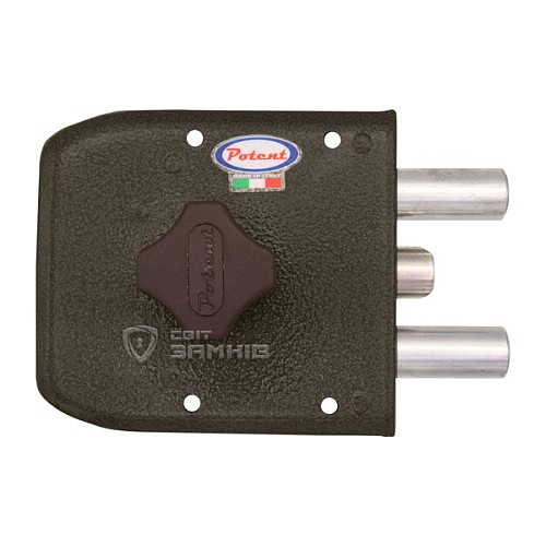 Замок накладной POTENT 320 (BS60мм) правый 3 ключа - Фото №2