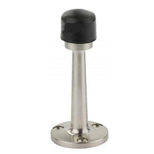 Стопор дверной настенный MVM M-40 SN матовый никель - Фото №1