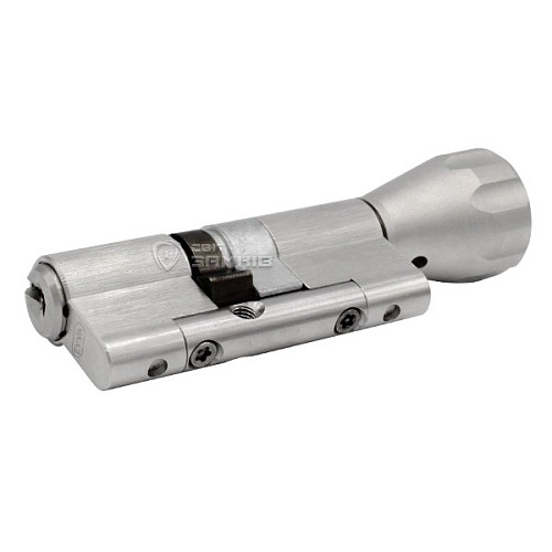 Цилиндр EVVA ICS 62T (31*31T) никель сатин - Фото №3