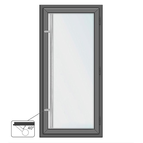 Ручка скоба ROSTEX Delta 1800/1400 (комплект) нержавеющая сталь матовая  - Фото №4