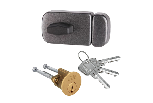 Замок накладной LOB TZ51 (BS50мм) 3 ключа - Фото №2