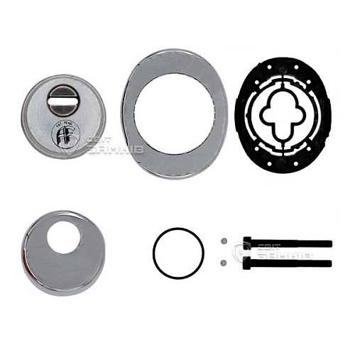 Протектор AZZI FAUSTO F23 Antitubo SB 25 мм 85х70 хром - Фото №4