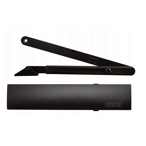 Дотягувач GEZE TS 4000 STD до 120кг FIRE Чорний - Фото №2