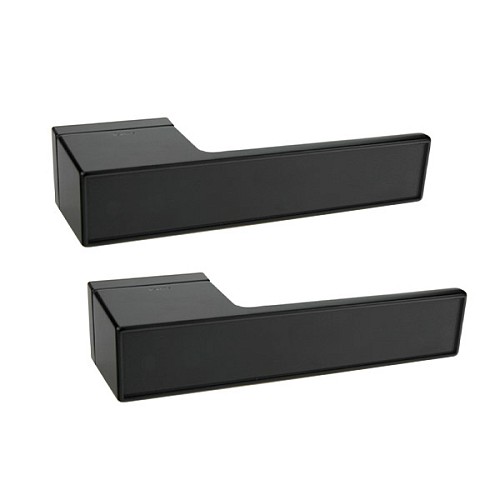 Ручки на розеті FORME Icon 302 (під вставку) N52 чорний матовий - Фото №1