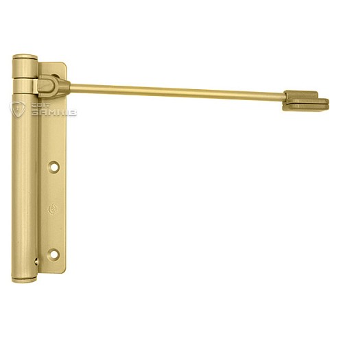 Дотягувач для хвіртки ALDEGHI LUIGI 114OS170S лівий OS матова латунь - Фото №1