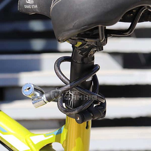 Замок для велосипеда HORST HR-V1-8/650 2 ключа - Фото №4