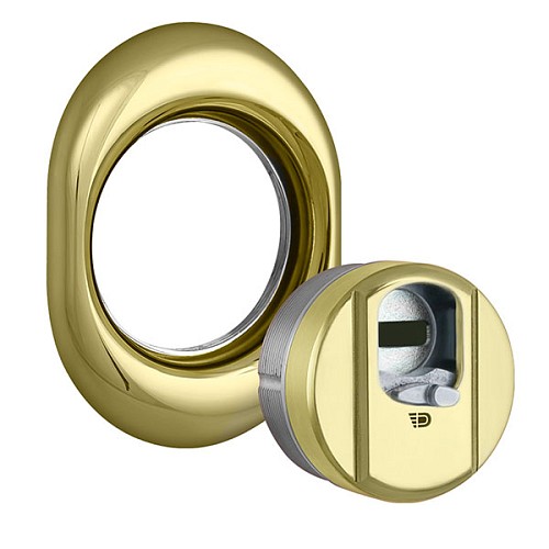 Протектор магнітний DISEC 4GN2MB 25 мм латунь PVD - Фото №2