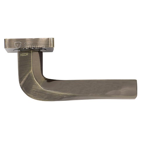 Ручки на розеті KEDR R08.160-AL AB бронза - Фото №4