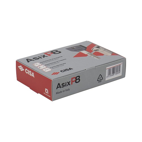 Циліндр CISA ASIX P8 90 (45*45) нікель матовий - Фото №8