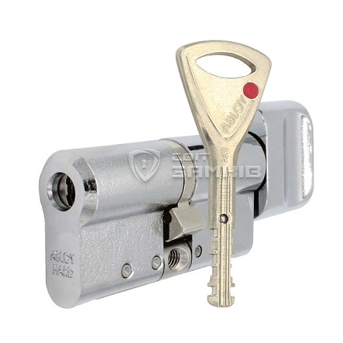 Цилиндр ABLOY Protec2 78T (37H*41T) (H - закаленная сторона) хром полированный - Фото №1