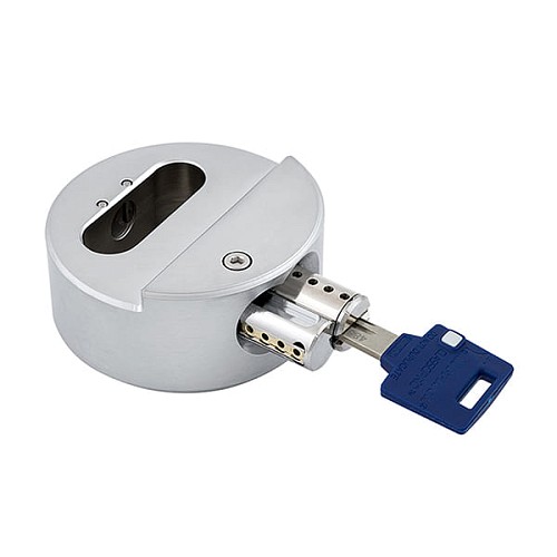 Замок навесной MUL-T-LOCK HOCKEY PUCK ClassicPRO (2 ключа) - Фото №4