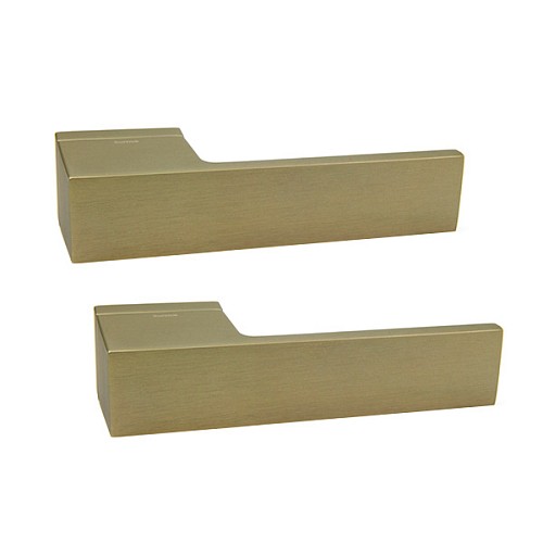 Ручки на розетте FORME Icon 295 S02 латунь перламутровая - Фото №1