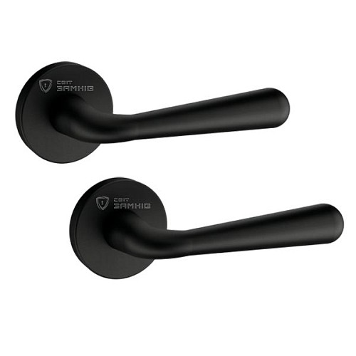 Ручки на розеті TUPAI 5S 293 (4041-4046) чорний - Фото №1