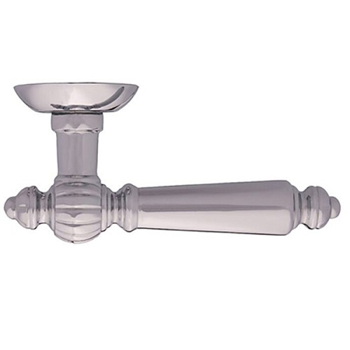 Ручки на розетте GAVROCHE Rhodium AL-A5 CP/CP хром/хром - Фото №2