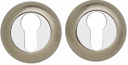 Накладки на серцевину KEDR ET 1001 SN/CP сатин/хром