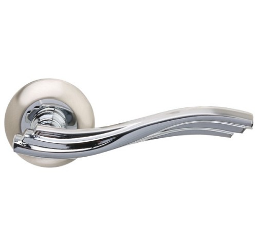 Ручки на розеті GAVROCHE Rubidium AL-A5 SN/CP нікель/хром - Фото №2