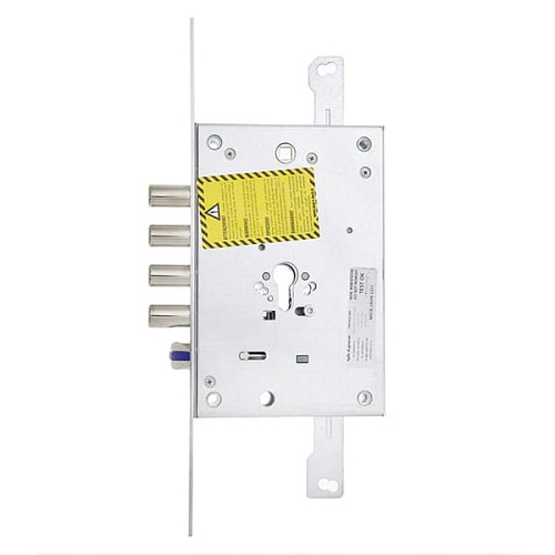 Механізм замка MUL-T-LOCK CTFMB1032800A L.O.G. (BS65*85мм) хром полірований без зв.планки - Фото №2