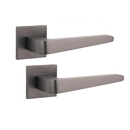 Ручки на розеті SIBA Dalyan (А04) графіт - Фото №1