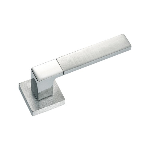 Ручки на розеті SICMA Shelby Cromo Lucido/Cromo Satinato хром глянцевий/хром матовий - Фото №4