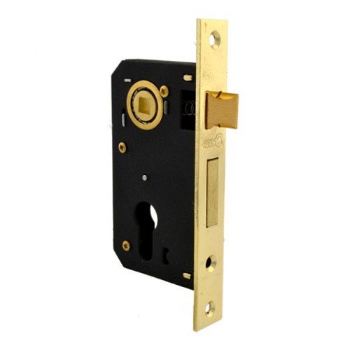 Механизм замка CLASS 9011SR (BS40*61,5мм) PB полированная латунь - Фото №1