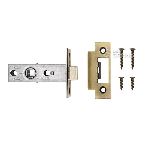 Механізм замка GAVROCHE GR100 (BS45мм) метал.язичок AB бронза - Фото №4