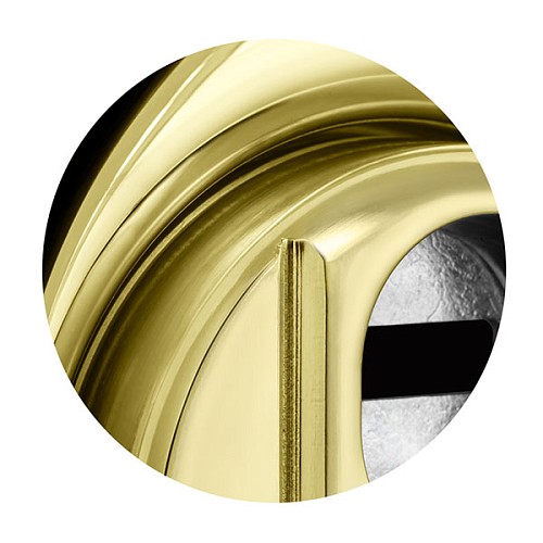 Протектор магнітний DISEC 4GN2MB 25 мм латунь PVD - Фото №3