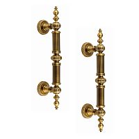 Ручка скоба TRION 10000 210 мм (комплект) COFFEE кофе