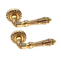 Ручки на розеті FADEX Samantha 116C O17 золото французьке