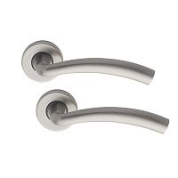 Ручки на розетте ILAVIO 306 (1055-1112) никель матовый