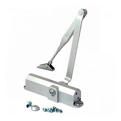 Доводчик Dorma TS Compakt EN2/3/4 стандартная тяга до 80кг FIRE Серый - Фото №2