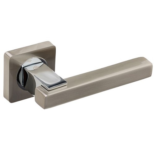 Ручки на розетте GAVROCHE Francium AL-A1 SN/CP никель/хром - Фото №2