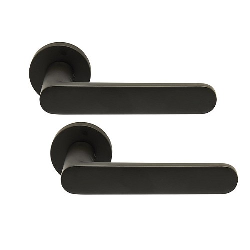 Ручки на розеті ILAVIO 2261 (1055-1112) чорний - Фото №1