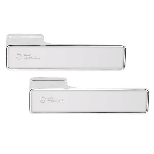 Ручки на розетте M/T Maximal 000238 Cr хром (под вставку)