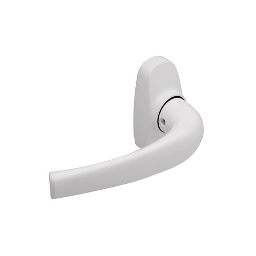 Ручки на розеті OZEN AA-258 з накладками WH білий - Фото №3