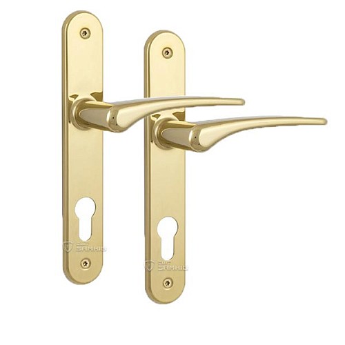 Ручки на планці ROSTEX Comfort 72мм (40-45мм) титан PVD - Фото №1