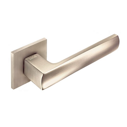 Ручки на розеті MVM/Linde A-2010 (T20-E20) тонка розета SN матовий нікель - Фото №2