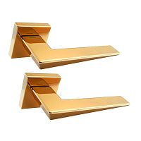 Ручки на розеті FORME Naxos 215Q O01 золото 24К