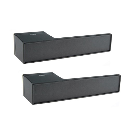 Ручки на розеті FORME Icon 302 (під вставку) G01 графіт - Фото №1