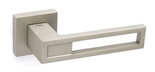 Ручки на розеті TUPAI Buraco 1 2737 Q (801-1999) нікель матовий - Фото №2