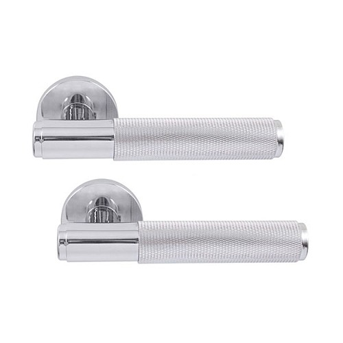 Ручки на розеті BUONELLE Urban B-66 хром полірований/хром матовий - Фото №1