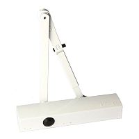 Дотягувач GEZE TS 4000 STD HO з фіксацією до 120кг Білий